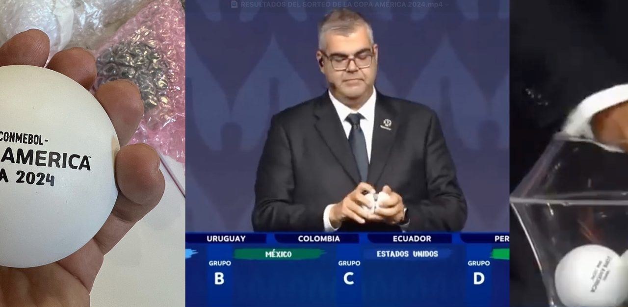 Bolas del sorteo de la Copa América impresas en 3D por Che3D