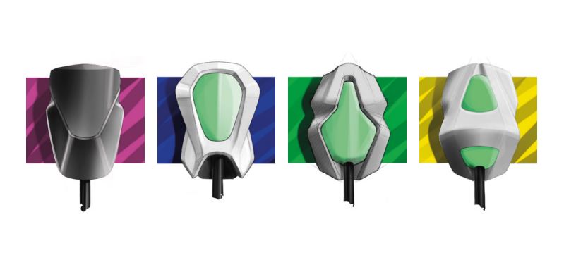 Diseño y renders del cargador para autos eléctricos