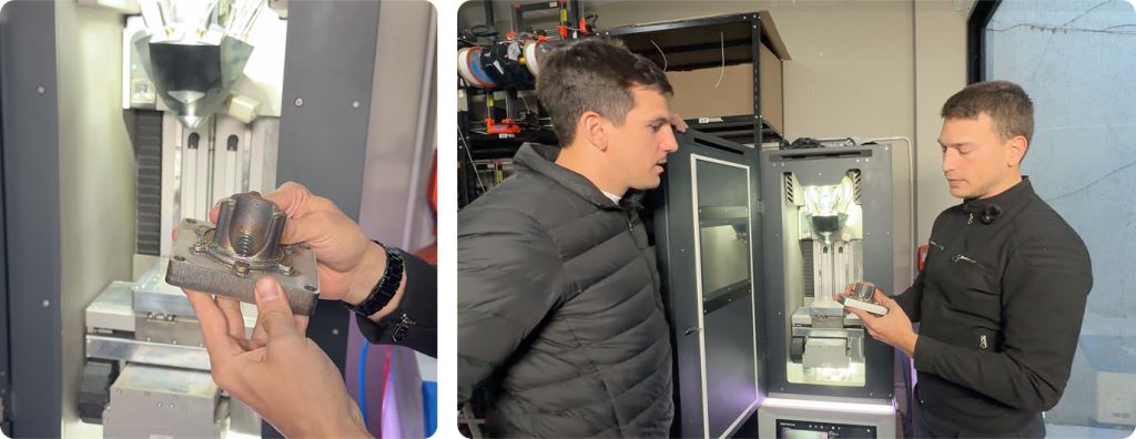 Impresión 3D en metal con Meltio en colaboración con Doing
