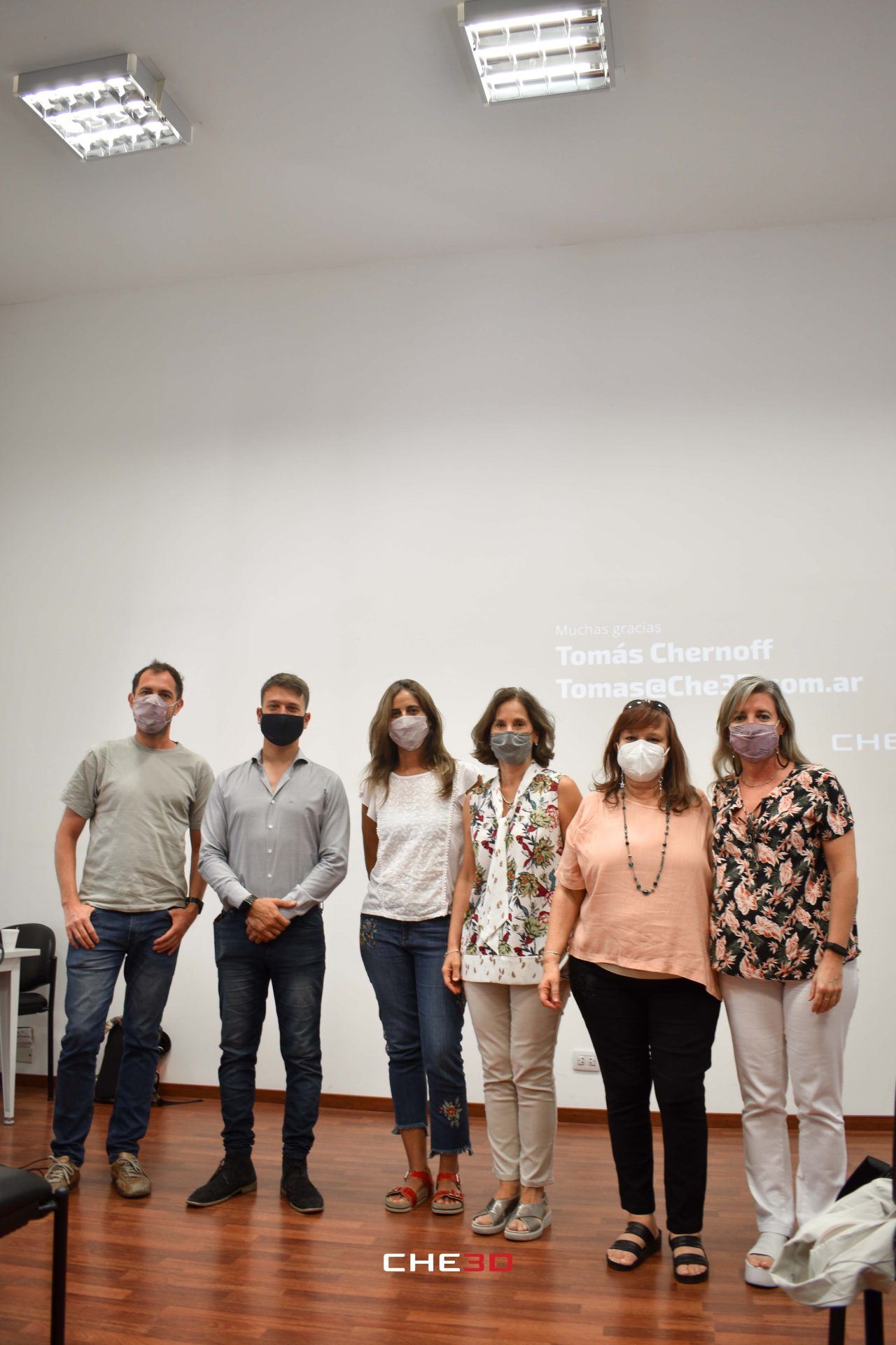 Capacitación en impresión 3D para investigadores del IBR de Rosario