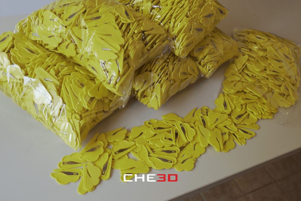 Pieza final del unboxing de Calm fabricada por Che3D