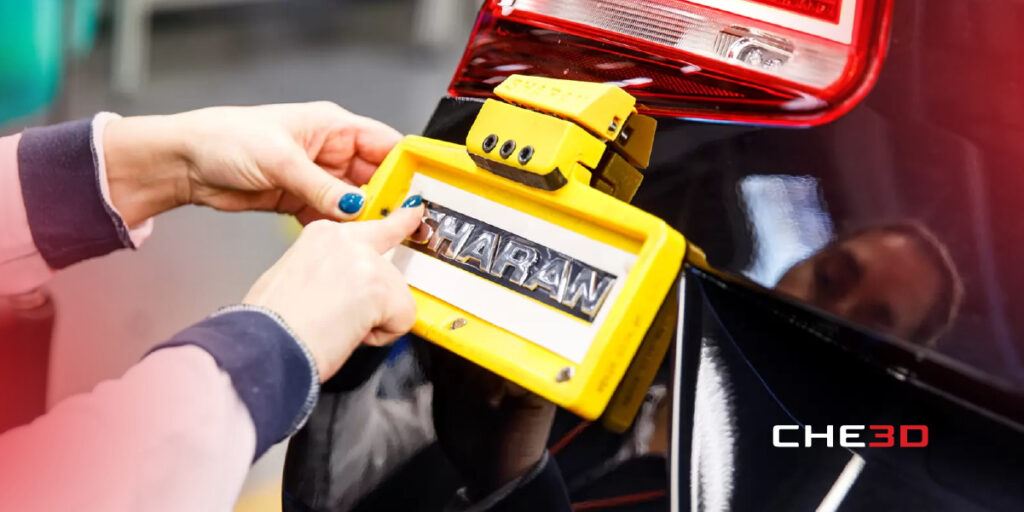 Patente de auto impresa en 3D
