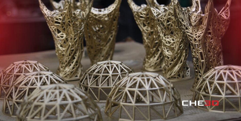 Trofeo impreso en 3D y pintado de dorado por Che3D